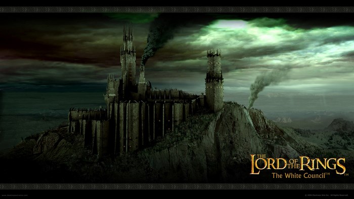 The Lord of the Rings The White Council castle