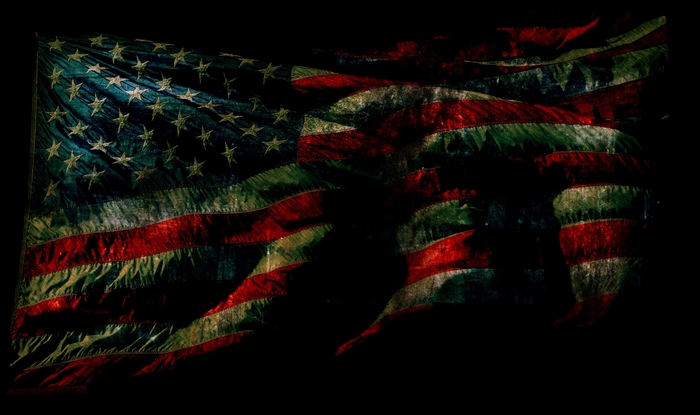 American Flag Computer Background