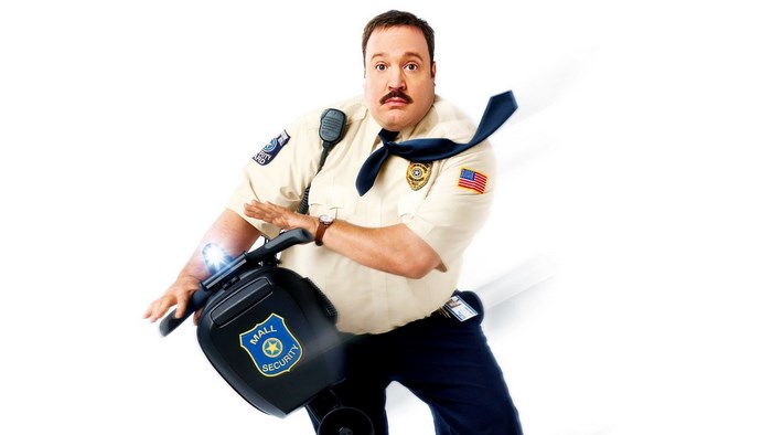 Paul Blart Mall Cop on a Segway