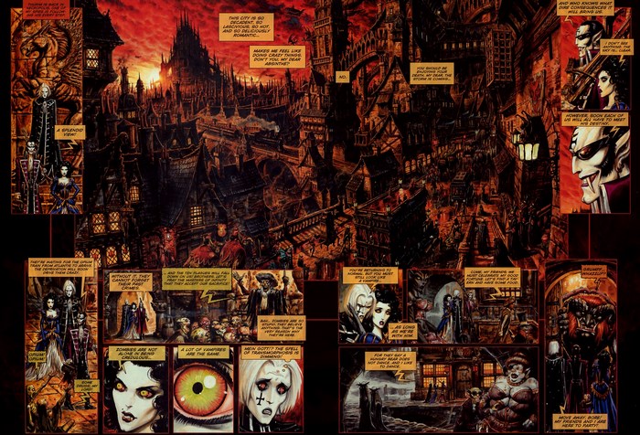 Vampire: The Requiem comic art