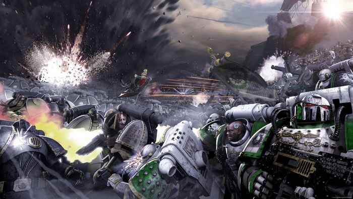 Warhammer 40,000: Horus Heresy Battle Scene