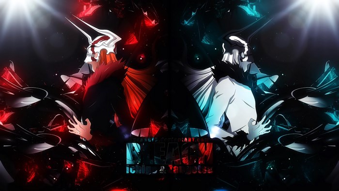 Ichigo and Ulquiorra from Bleach