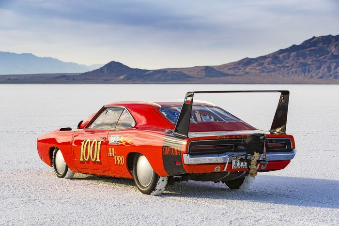 1969 Dodge Charger Daytona on Bonneville Salt Flats