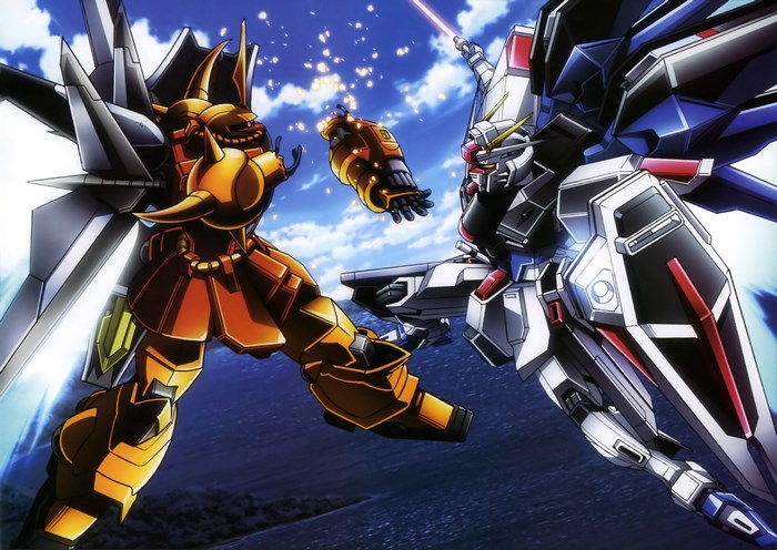 Mobile Suit Gundam SEED Destiny mecha battle