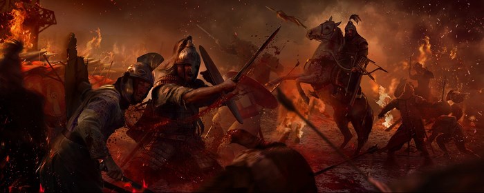Total War: Attila battle scene