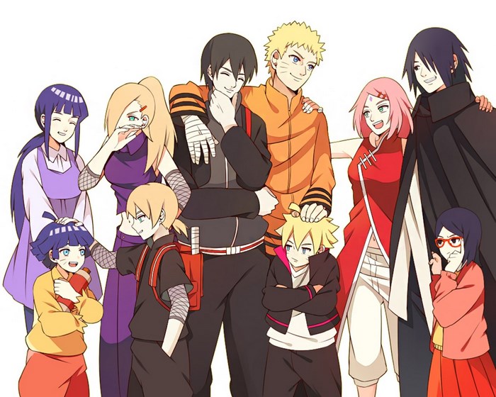 Boruto Naruto The Movie Group Portrait