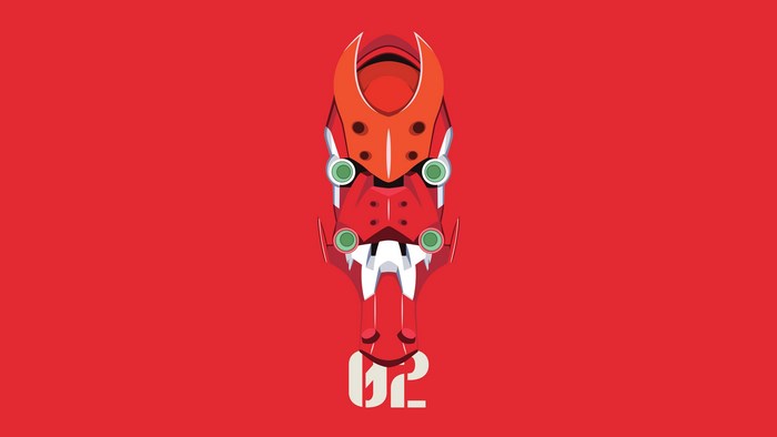 Evangelion Unit-02 from Neon Genesis Evangelion