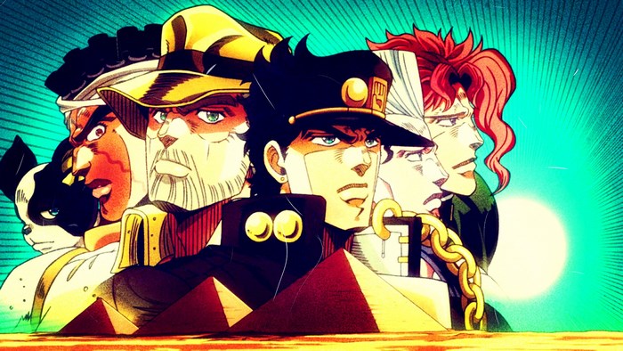 JoJo's Bizarre Adventure Group Portrait