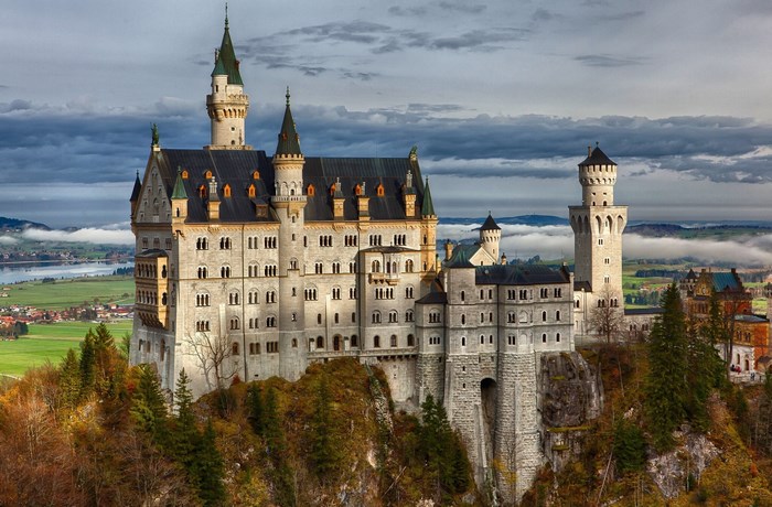 neuschwanstein castle - Background hd, HD Wallpaper | Rare Gallery