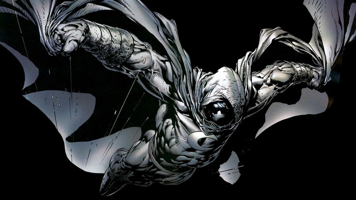 Moon Knight in flight