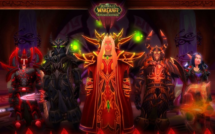 World of Warcraft The Burning Crusade characters