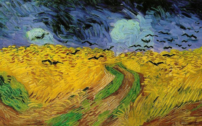 Wheatfield with Crows by Vincent van Gogh
