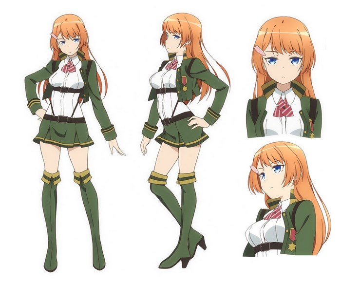 Ouka "Ouka" from Antimagic Academy 35th Test Platoon