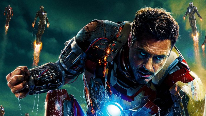 Iron Man 3 Tony Stark in Mark 42 Armor