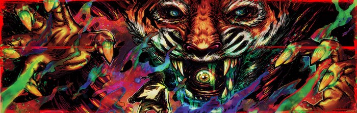 Hotline Miami 2: Wrong Number Tiger and Person
