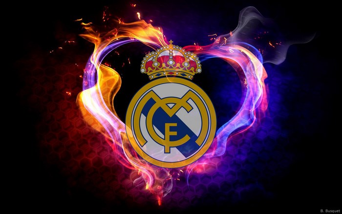 Real Madrid CF Fiery Heart Emblem