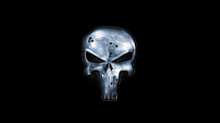 The Punisher skull emblem
