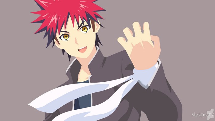 Soma Yukihira from Food Wars! Shokugeki no Soma