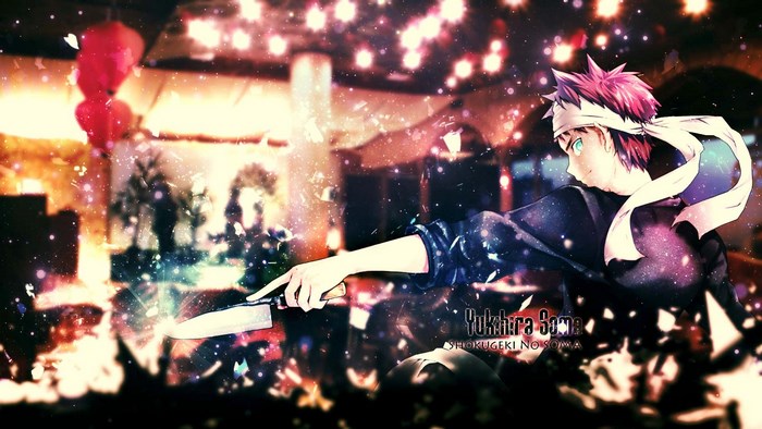 Yukihira Soma from Food Wars! Shokugeki no Soma