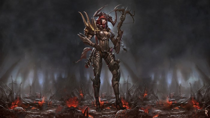 Demon Hunter from Diablo III