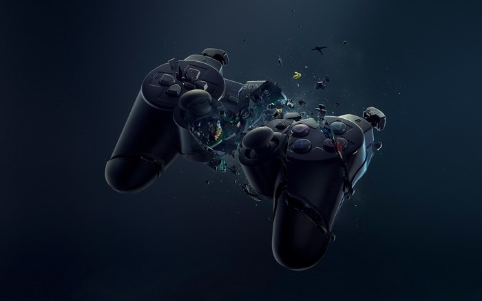 Exploding PlayStation Controller