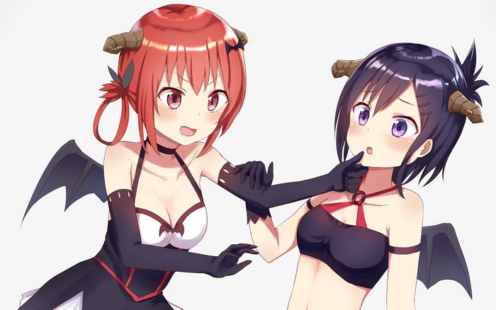 Satania and Vigne from Gabriel Dropout