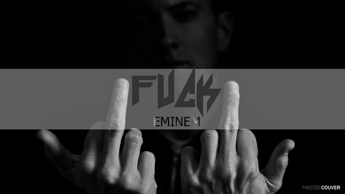 Eminem Bold Gesture Black and White