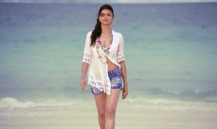 Deepika Padukone on a beach