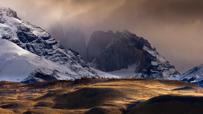 Torres del Paine National Park 4K Landscape