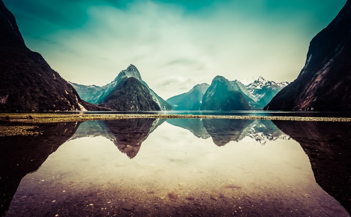 Milford Sound, New Zealand 4K