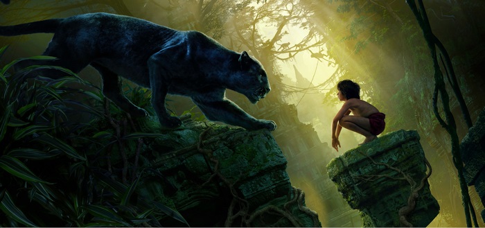 Bagheera and Mowgli from The Jungle Book 4K