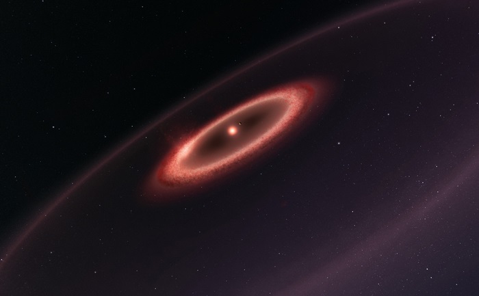 Proxima Centauri protoplanetary disk 4K