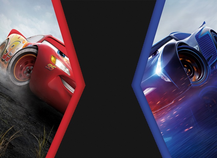 Lightning McQueen and Jackson Storm from Cars 4K