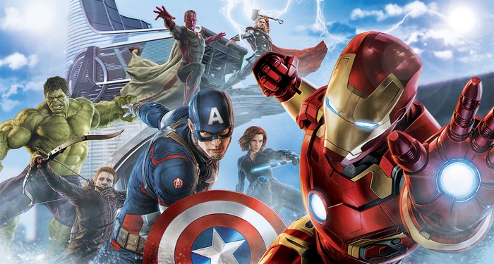 Avengers Age of Ultron 4K Heroic Team Battle