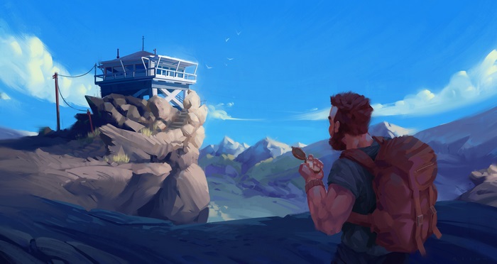 Firewatch 4K Scenic Mountain Lookout