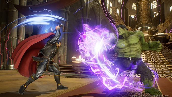 Thor and Hulk from Marvel vs. Capcom Infinite 4K