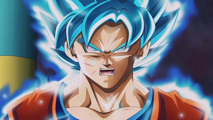 Goku Super Saiyan Blue from Dragon Ball Super 4K