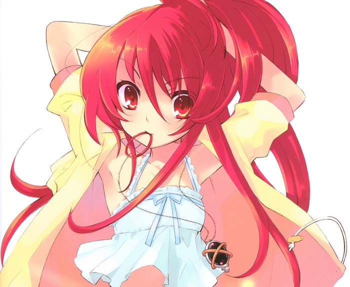 Shakugan no Shana Red-Haired Girl 4K