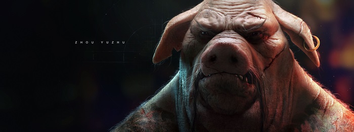 Pig character from Beyond Good & Evil 2 4K