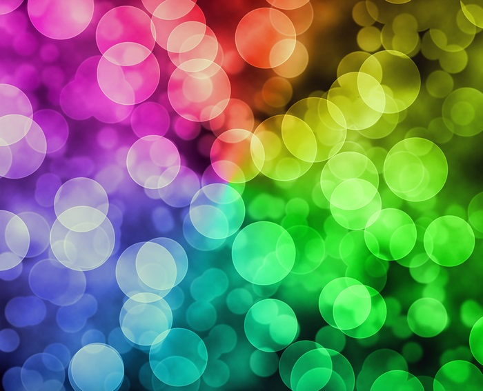 Colorful Bokeh Lights 4K