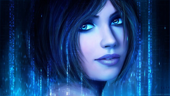Cortana from Halo 4