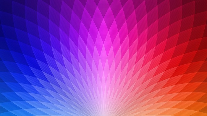 Abstract geometric pattern with gradient colors