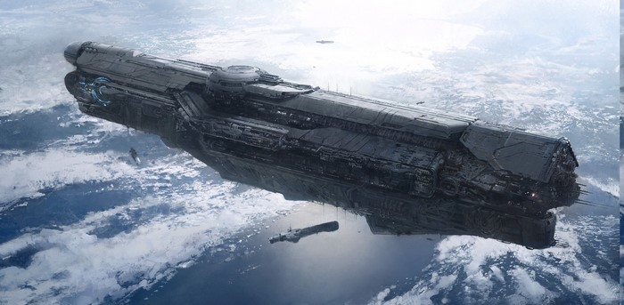 UNSC Infinity spaceship from Halo 4