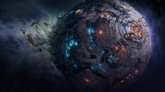 Cybertron from Transformers in Space