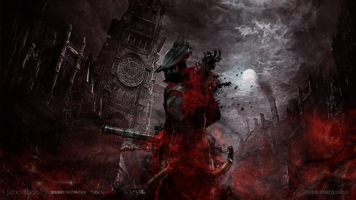 Hunter from Bloodborne on PlayStation 4