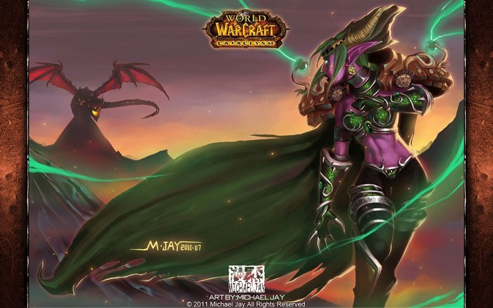 Tyrande Whisperwind from World of Warcraft Cataclysm