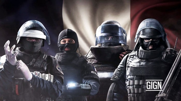 GIGN operators from Tom Clancy's Rainbow Six Siege