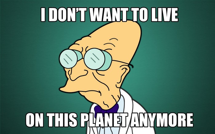 Professor Farnsworth from Futurama meme