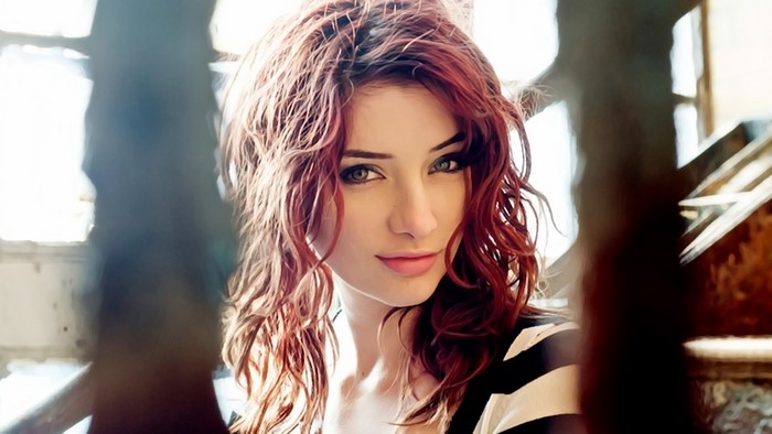 Susan Coffey with Red Hair and Green Eyes
