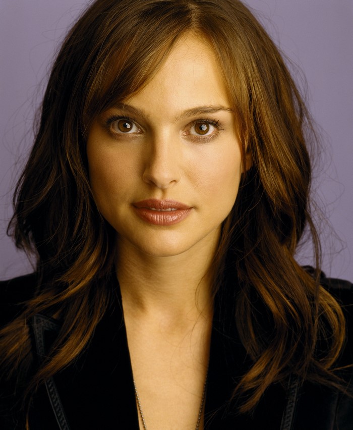 Natalie Portman close-up portrait